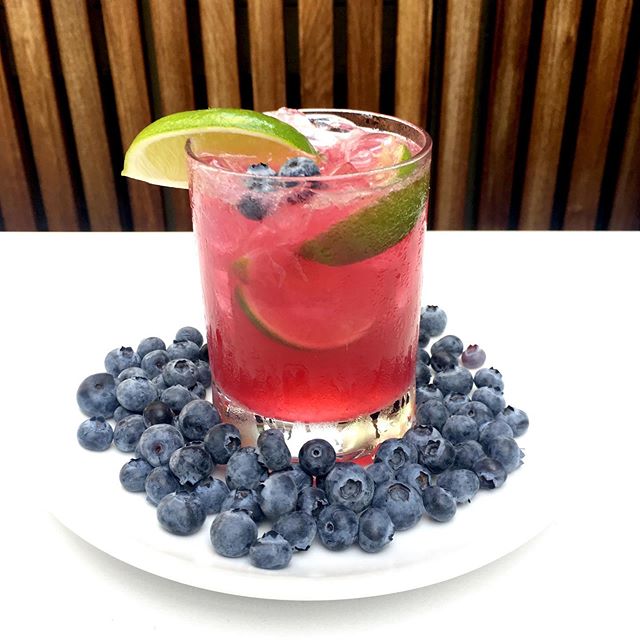 Summer Cocktail Alert
✨Blueberry Hill✨
Cachaca - Blueberry Shrub - Lime 
Be warned, this drink packs a punch. It&rsquo;s not the sweet berry angel it looks like.
*note: a plate of berries is not included
.
.
#starlitesandiego 
#hiddengem 
#cachaca 
#